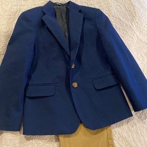 Size 6 Nautica suit for boys (pants and blazer)